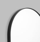 Bjorn Oval Black - Mirror Mirror Australia
