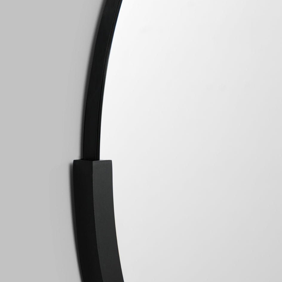 Dawn Round Black - Mirror Mirror Australia