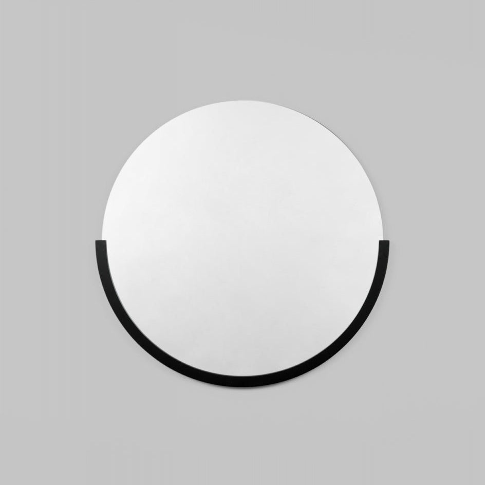 Dawn Round Black - Mirror Mirror Australia