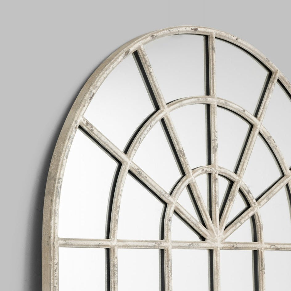 Garden Arch Rustic White - Mirror Mirror Australia