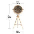 Oro Tripod Clock - Mirror Mirror Australia