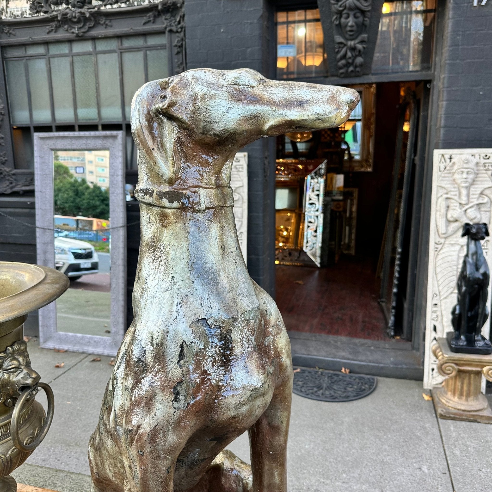 Oversized Deco Dog - Mirror Mirror Australia