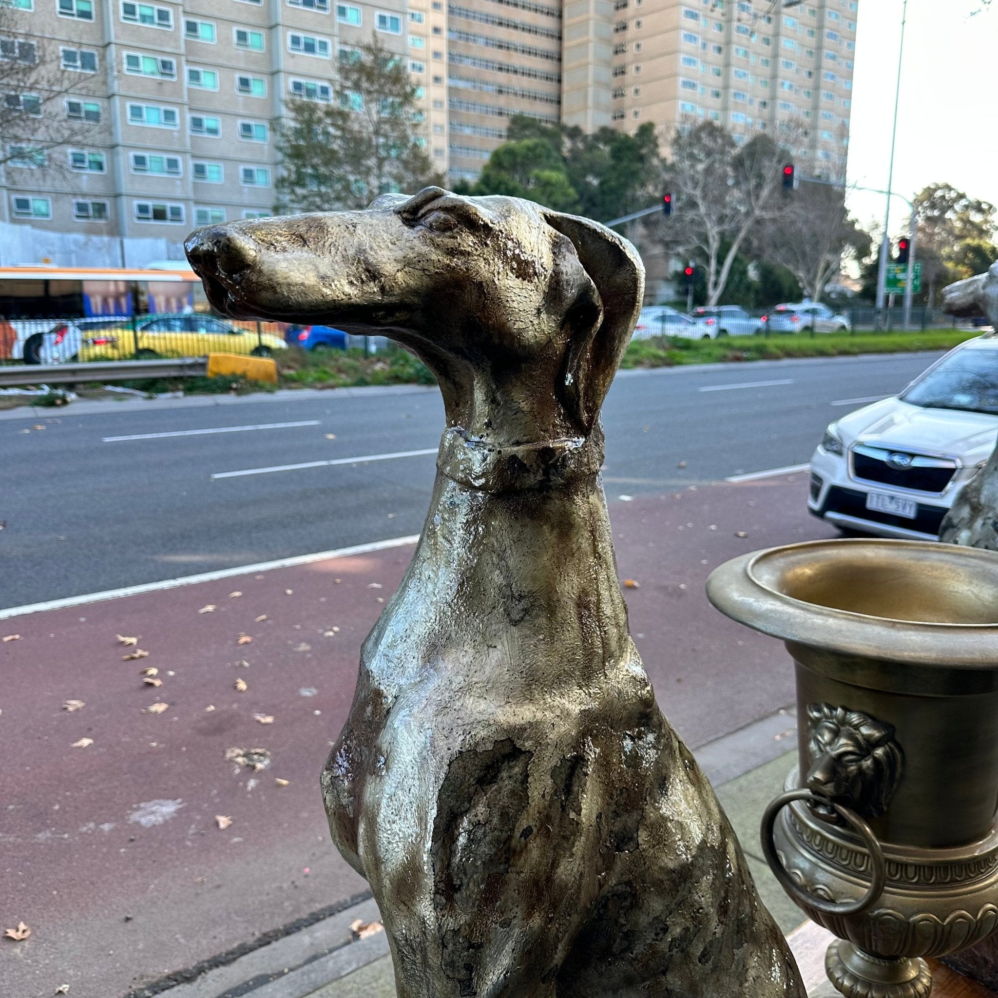 Oversized Deco Dog - Mirror Mirror Australia